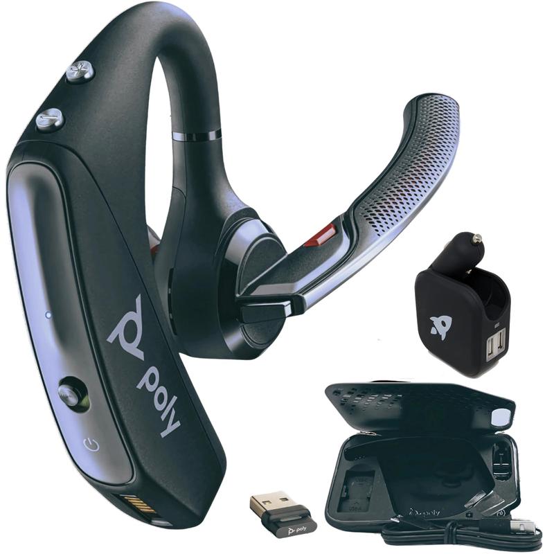 ヘッドホン poly Voyager 5200 UC 2024 Fone de ouvido Bluetooth Plantronics Poly Voyager 5200 UC - Global